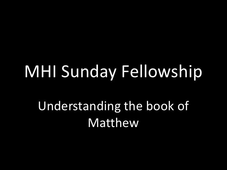 Understanding the Gospels